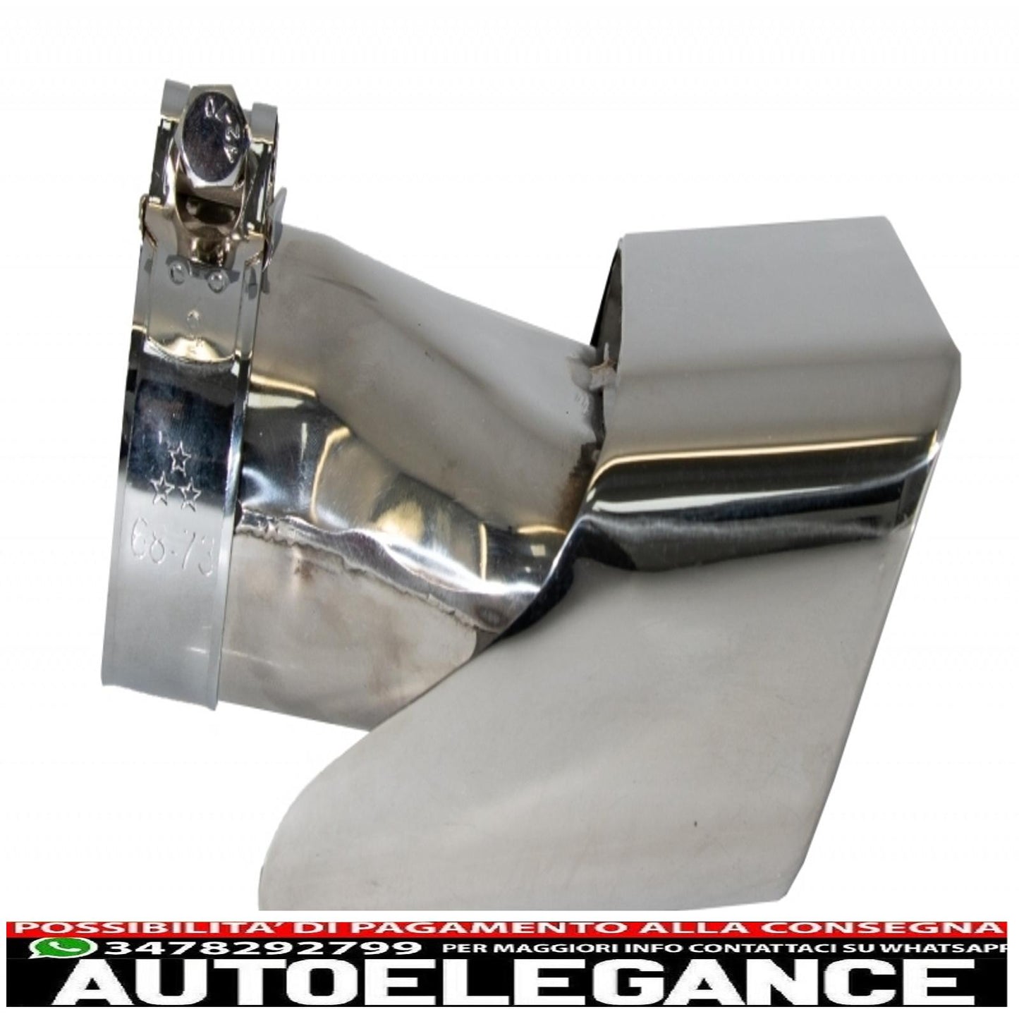 diffusore d'aria a doppia uscita adatto per bmw serie 5 f10 f11 (2011-2017) con terminali di scarico m-performance design nero pianoforte