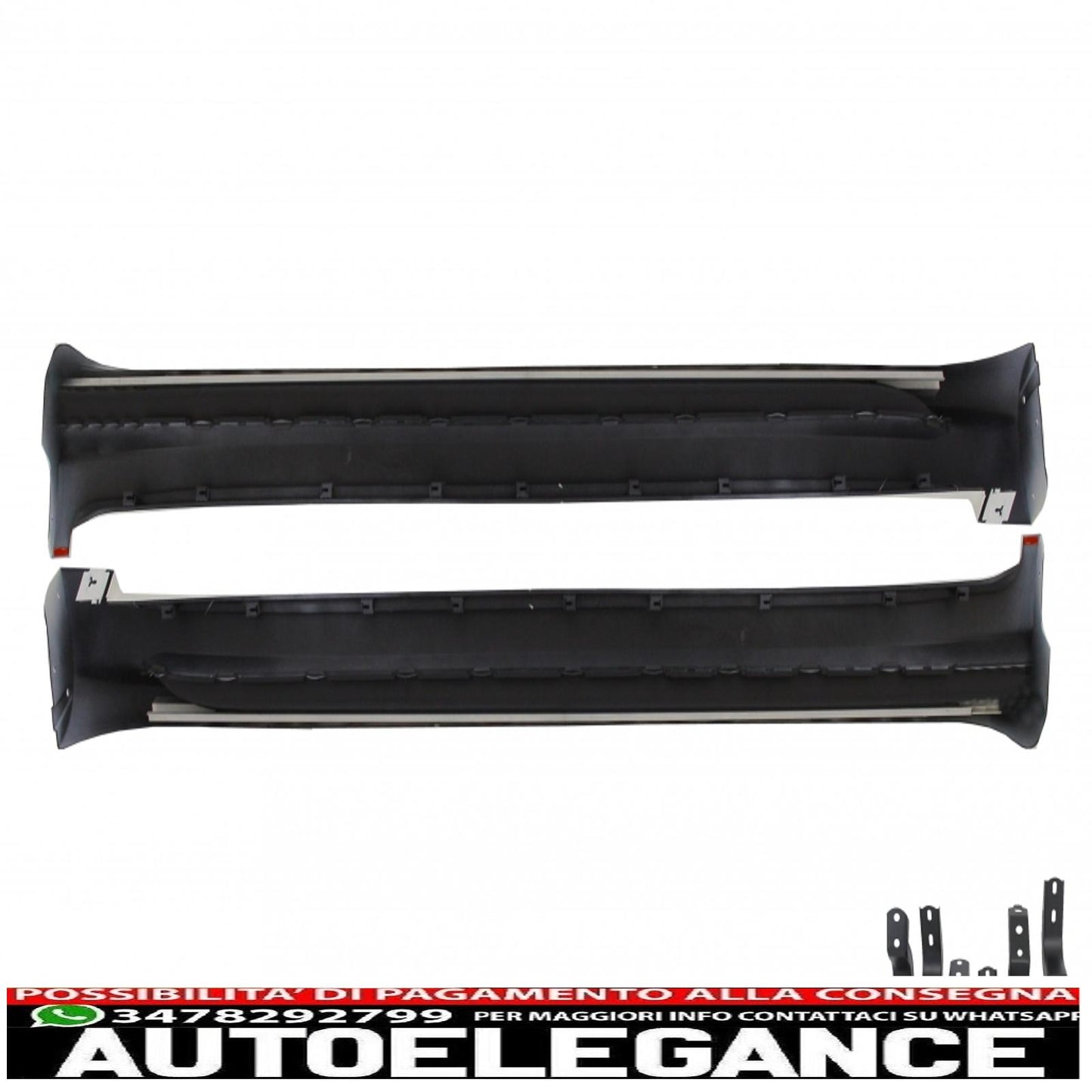 Pedane laterali adatte per Toyota Land Cruiser FJ200 Facelift (2015-up) design OEM