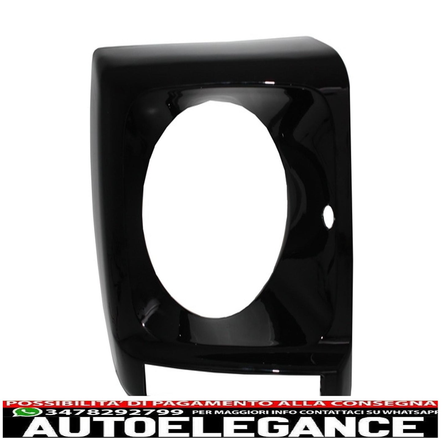 coperture fari nere con led drl luci diurne cromate adatte per mercedes classe g w463 (1989-up) design g65 nero AUTOELEGANCERICAMBI