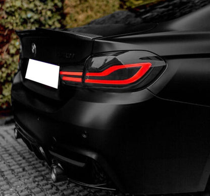REAR DIFFUSER SUITABLE FOR M BUMPER BMW 4 SERIES F32 F33 F36 BLACK 0302