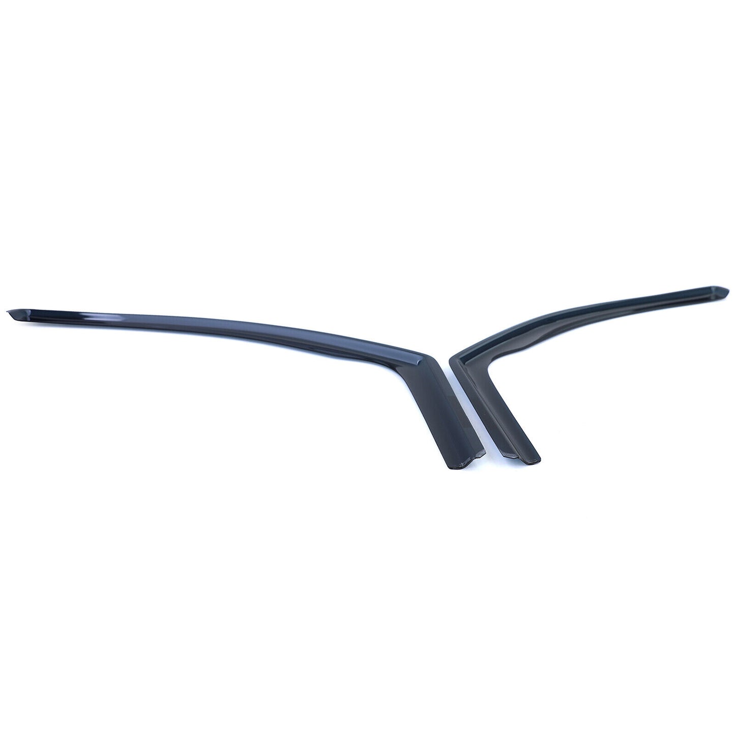 Wind Deflector Rain Deflector Windshield Smoke Black for VW Caddy 3 04-15