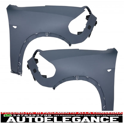 Full body kit with front fenders with dual exhaust tips in matt carbon fiber suitable for bmw x5 e70 (2007-2013) x5mm m design