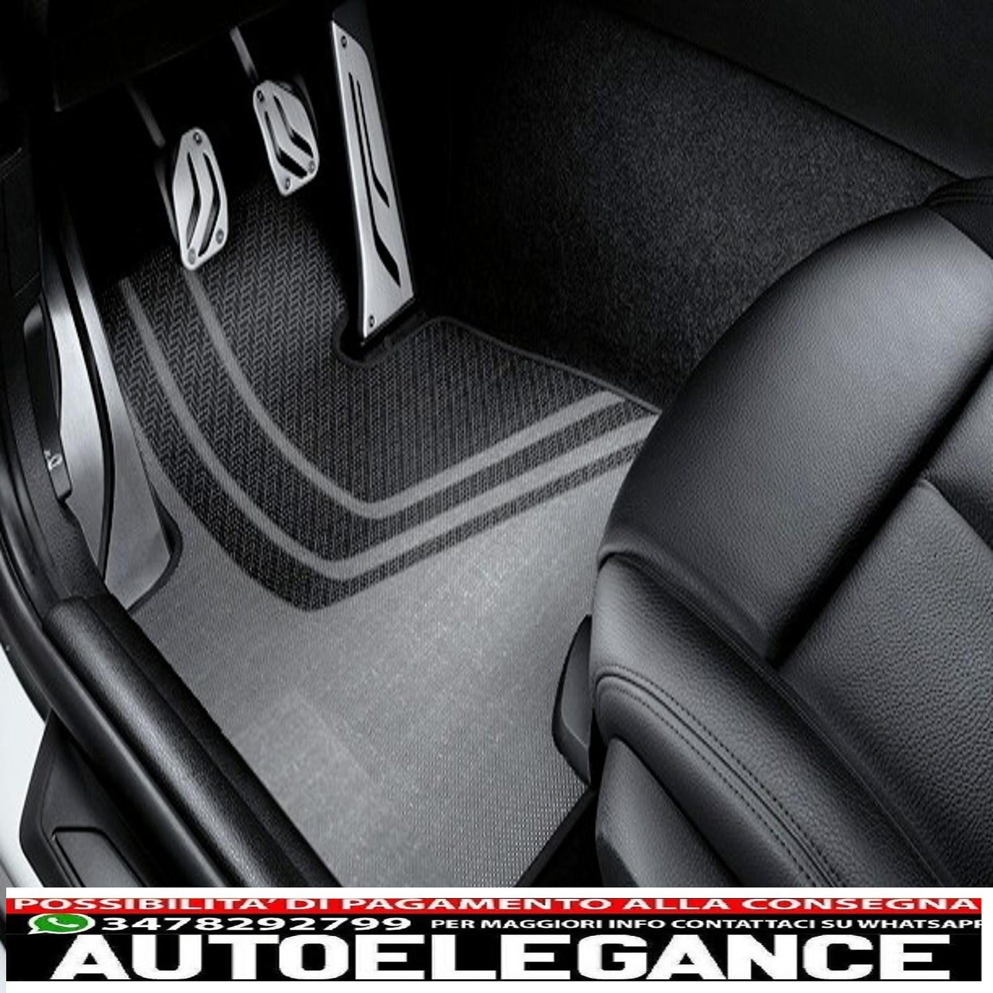 kit poggiapiedi adatto per bmw serie 1 f20 (2011-up) 2 serie f22 (2014-up) 3 serie f30 (2011-up) 4 serie f32 (2013-up) cambio manuale