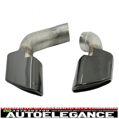 Diffusore mantovana per paraurti posteriore con terminali di scarico quadrati adatto per BMW X5 F15 (2013-2018) design m-tech V8 per paraurti posteriore standard edizione grigio scuro
