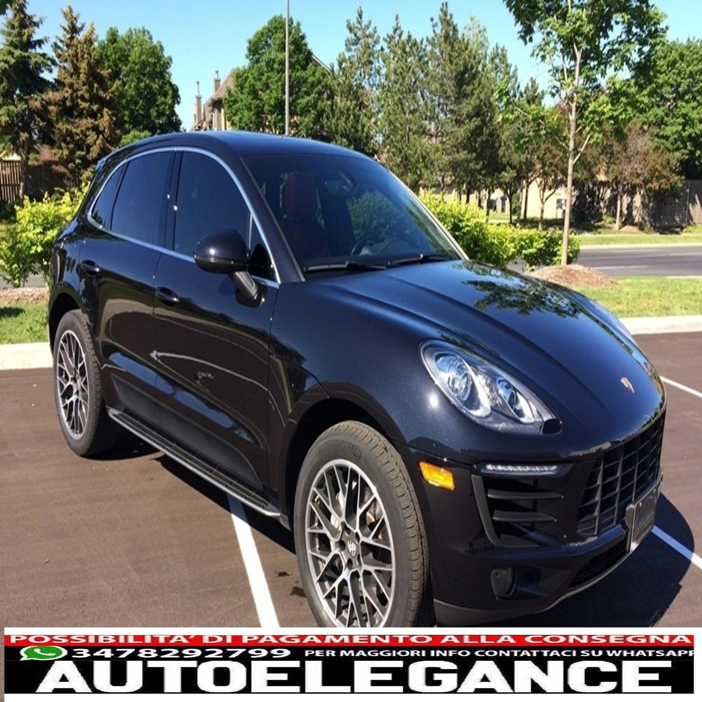 Pedane laterali adatte per porsche macan (2014-2018)