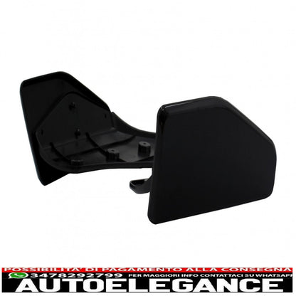 kit carrozzeria paraurti anteriore, diffusore d'aria e coperture degli specchietti adatti per BMW X5 F15 (2014-2018) pacchetto aerodinamico M Technik Sport Design nero pianoforte