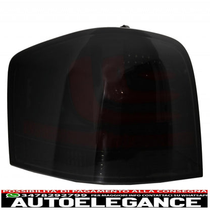 spoiler sul tetto adatto per audi a3 8p hatchback (2003-2008) con luci posteriori full led barra luminosa luci di svolta sequenziali dinamiche rs look 3 porte
