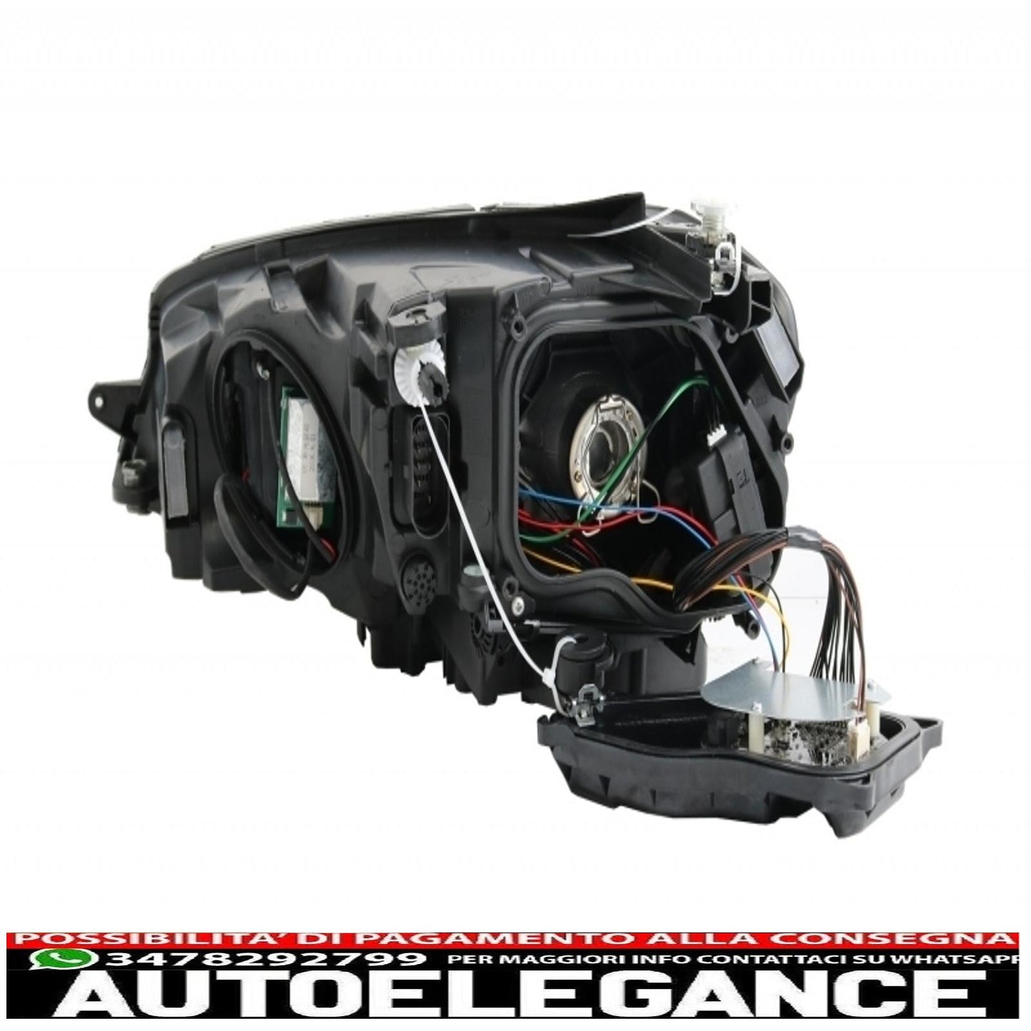 Paraurti anteriore adatto per vw golf vii 7 5g (2013-2017) con griglia centrale e fari a led con luci di svolta dinamiche sequenziali g7.5 look gti