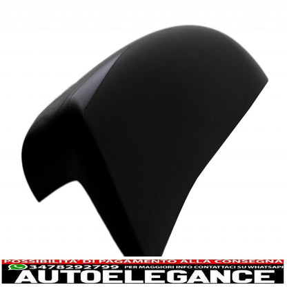 Trunk Spoiler with Mirror Caps Suitable for BMW X6 F16 (2015-2019) Sport Performance Design Piano Black 