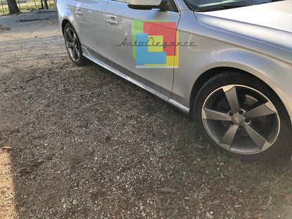 MINIGONNE ADATTE PER AUDI A4 B8 2007-2015 LOOK TUNING GREZZE DESIGN SPORTIVO