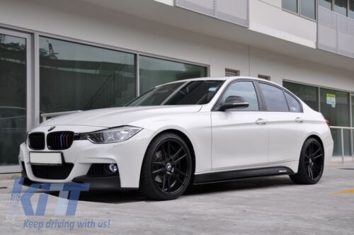 Adesivi laterali in vinile nero per BMW 3er F30 F31 11+ M-Performance Look AUTOELEGANCERICAMBI