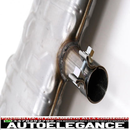 complete exhaust system suitable for vw golf 7 vii (2013-up) gti design
