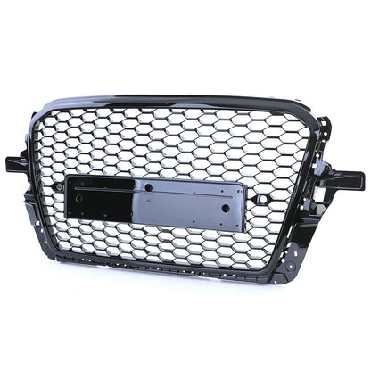 Front Bumper + Grille Without Emblem Black Fit For Audi Q5 8R 2012-2016