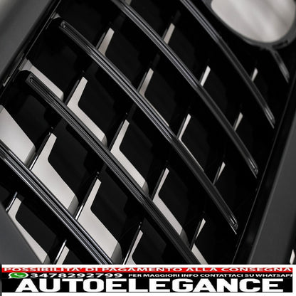 griglia anteriore con coperture fari adatta per mercedes classe g w464 w463a & g63 amg (06.2018-up) gt-r design panamericana nero pianoforte