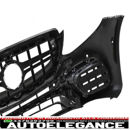 Front bumper suitable for mercedes e class w213 s213 c238 a238 (2016-2019) e63 design