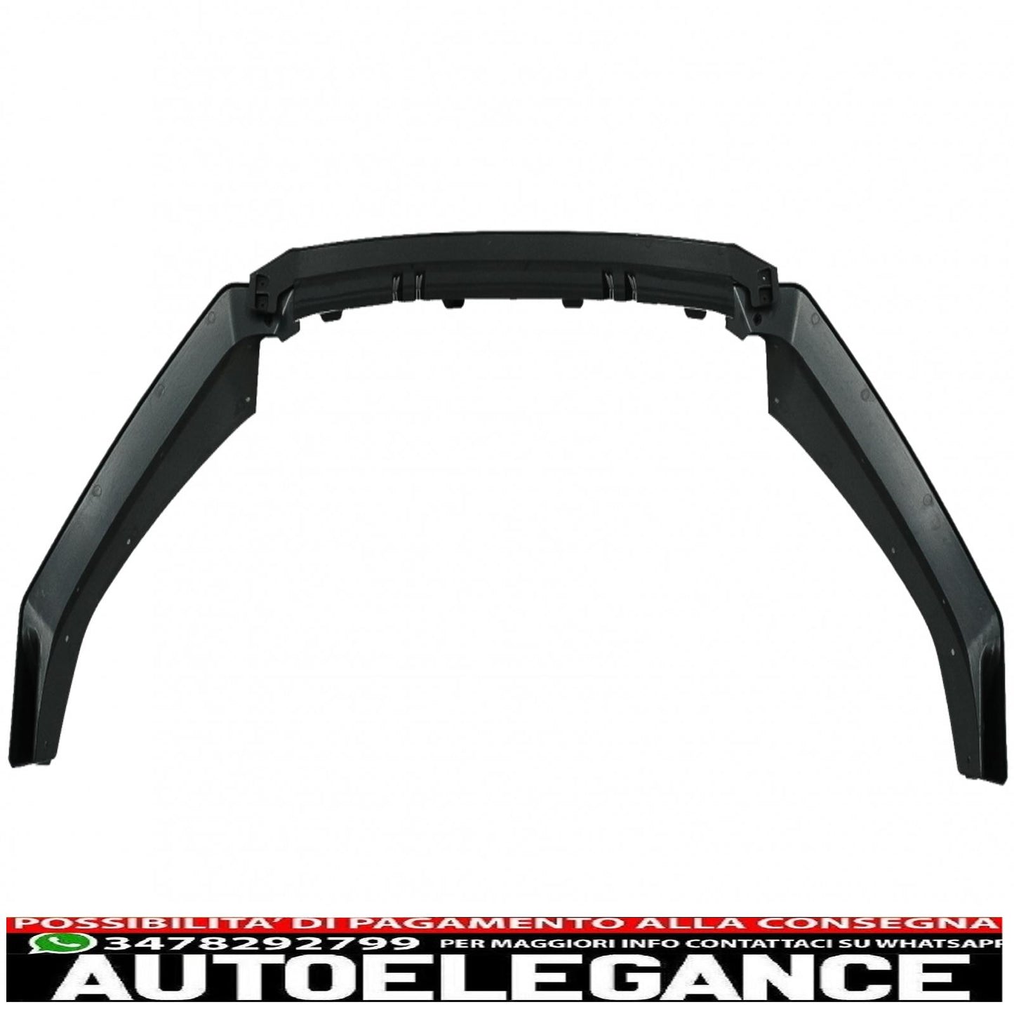 Spoiler aggiuntivo per paraurti anteriore adatto per audi a4 b9 8w s-line (2016-2018) carbon look