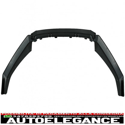 Spoiler aggiuntivo per paraurti anteriore adatto per audi a4 b9 8w s-line (2016-2018) carbon look