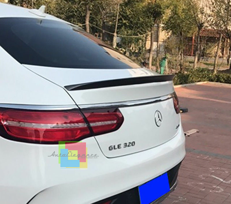 REAR BONNET SPOILER MERCEDES GLE COUPE 2015-2019 ABS GLOSSY BLACK 0047