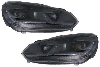 LED Headlights for VW Golf 6 VI 08-13 Facelift G7.5 Dynamic Look - show original titleOriginal textLED Headlights for VW Golf 6 VI 08-13 Facelift G7.5 Dynamic Look