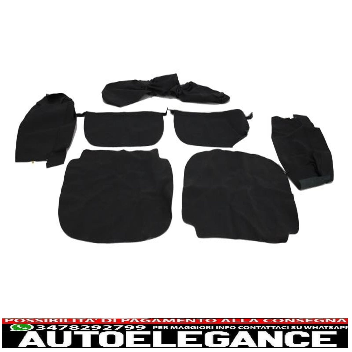 Coprisedili completi in pelle adatti per kia sportage AUTOELEGANCERICAMBI