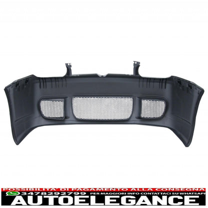 front bumper with spoiler and central grille suitable for vw golf iv 4 mk4 (1998-2004) look r32