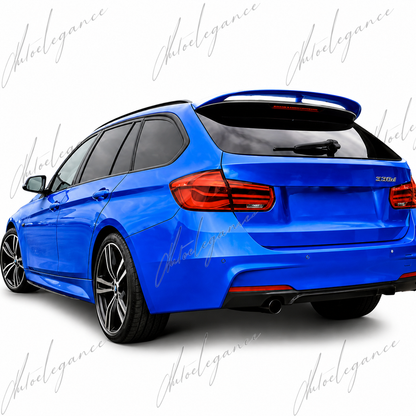 🔥ART.9729 SPOILER POSTERIORE PER TETTO BMW F31 NERO LUCIDO IN ABS / 2012-2018🔥