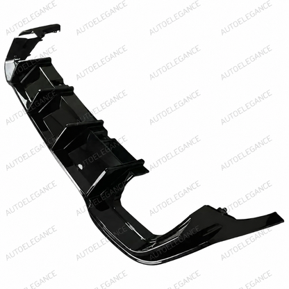 💫Diffusore Nero Lucido Stile Maxton per VW Golf MK8 GTI Facelift 2020-2025💫