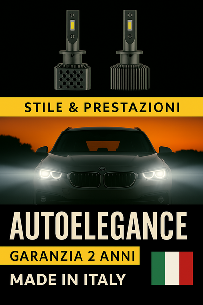 ⭐KIT LED D1S 6000K ANABBAGLIANTI PER BMW X3 F25 – LUCE BIANCA POTENTE⭐