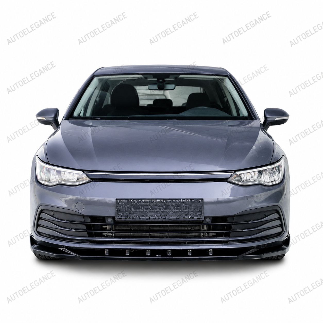 💕ART.0544 SPLITTER VW GOLF 8 2019-2024 STANDARD NERO LUCIDO 💕