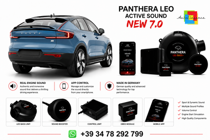💕 ART.2672 PANTHERA Soundsystem Booster 7.0 - Volvo C40 Mk1💕