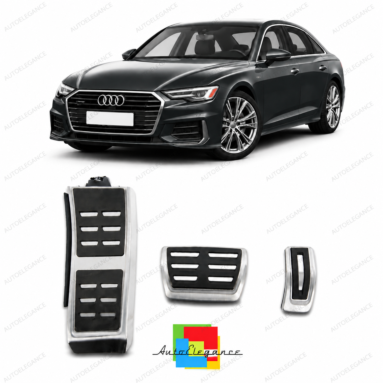 👉Set di pedali automatici Audi A4 A6 A7 A8 Q5 Q7 Q8 VW Touareg 2015-2024👈