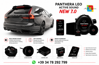 💕 ART.2672 PANTHERA Soundsystem Booster 7.0 -Volvo V90 / S90 💕