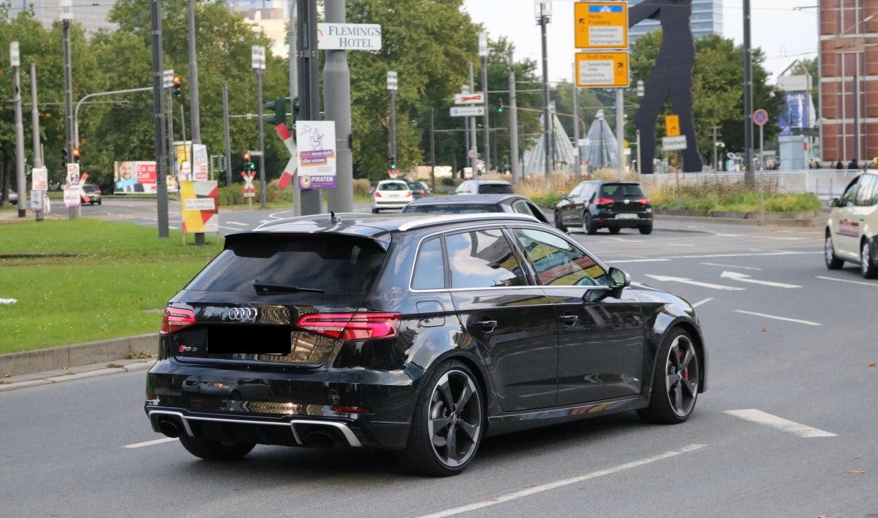 💥1033158 PARAURTI ANTERIORE ADATTO PER AUDI A3 2016-2020 NERO💥