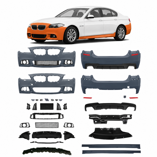 👉Set di paraurti Bodykit PDC SRA adatto per BMW Serie 5 F10 Berlina 2013-2017👈