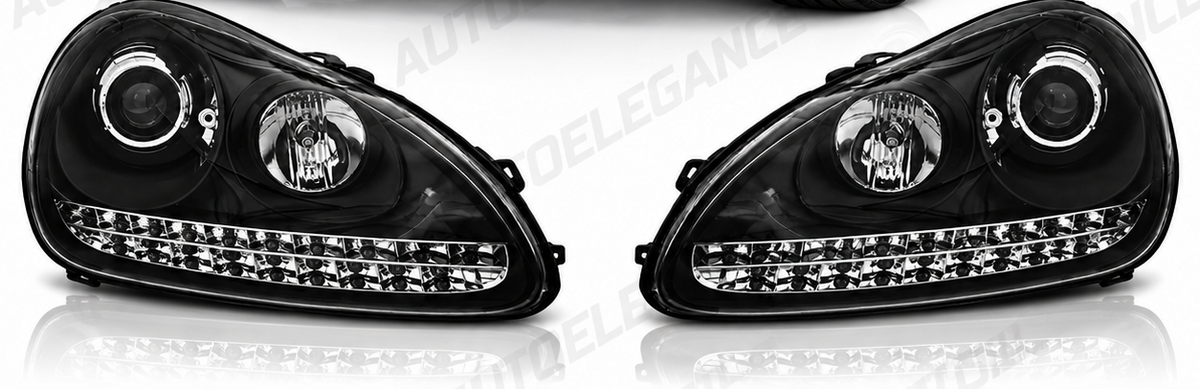 ART.4905 FARI ANTERIORI ADATTO  PER PORSCHE CAYENNE 2002-2006