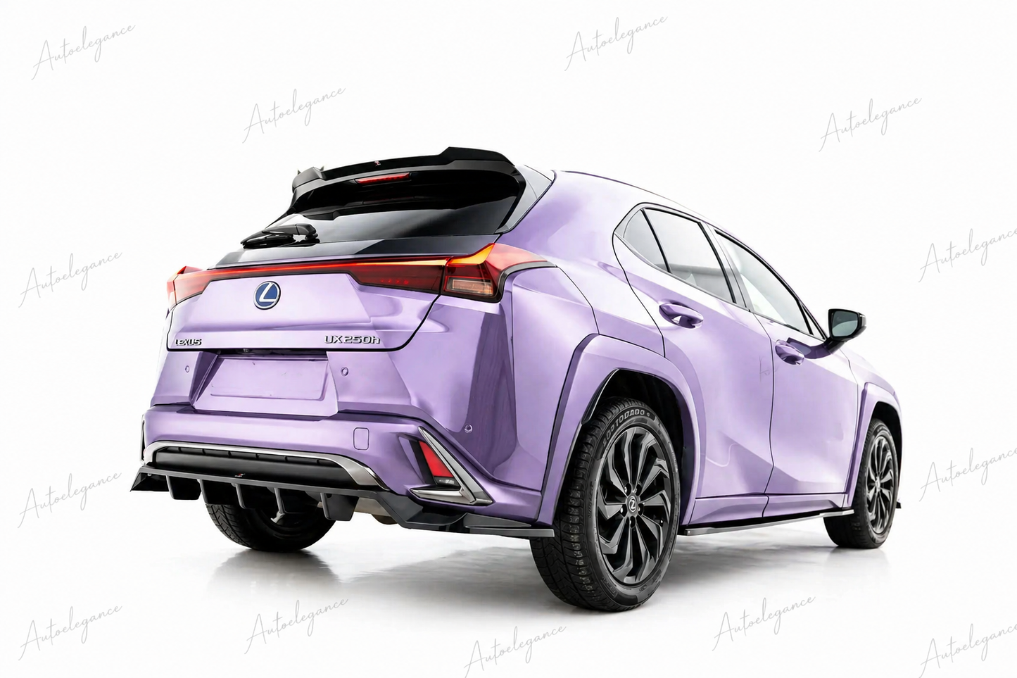 🔥ART.9679 SPLITTER POSTERIORE (CON BARRE VERTICALI) LEXUS UX F-SPORT Mk1🔥