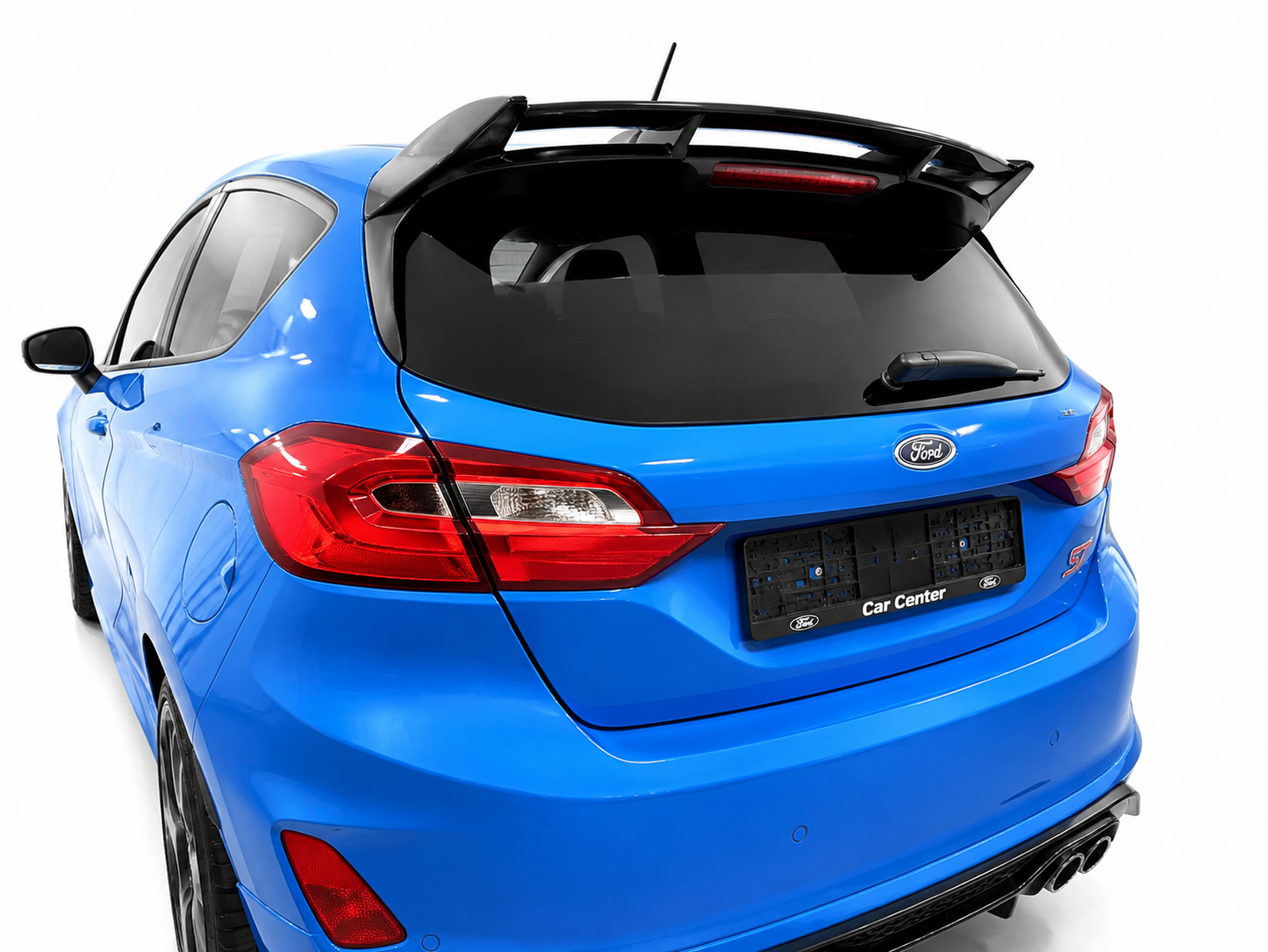 👉SPOILER POSTERIORE TETTO FORD FIESTA MK8 ST/ST-LINE 17 IN PU NON VERNICIATO👈