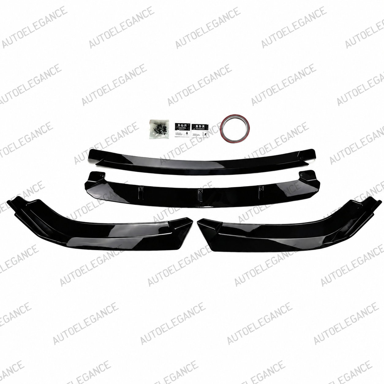 💫Splitter Anteriore per SEAT / CUPRA Terramar VZ TSI 2024-2026 Nero Lucido💫