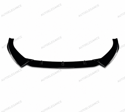 🔥ART.9881 SPLITTER ANTERIORE PER AUDI A3 S3 S LINE 8V NERO LUCIDO 17-20🔥