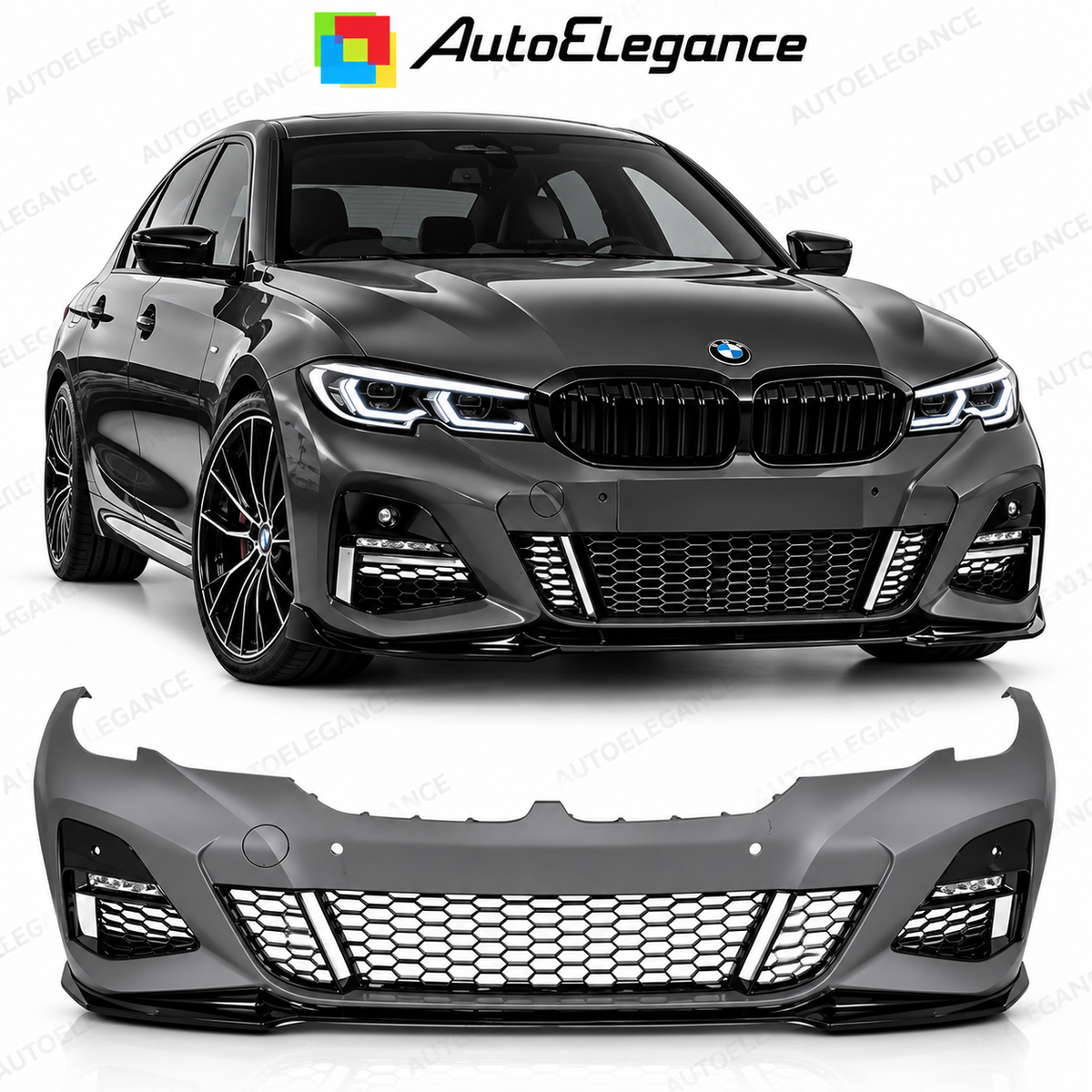 ART.5226  PARAURTI ANTERIORI ADATTO PER BMW SERIE 3 G20/G21 19-22