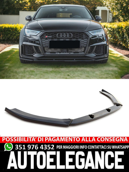 Splitter Version 2 adatto per AUDI RS3 8V Facelift Sportback 2017-2019