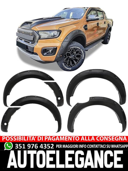 Wheel Arch Mudguard with PDC Suitable for Ford Ranger T8 19-23 