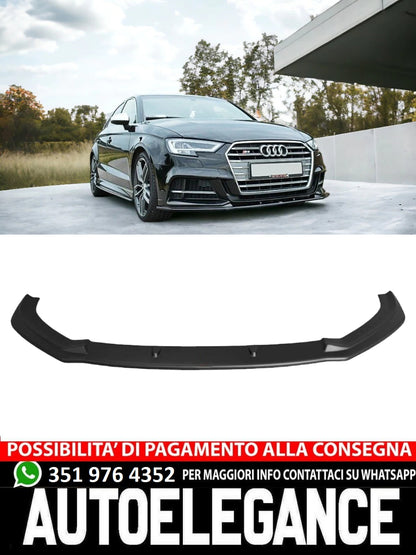 Splitter anteriore adatto per AUDI S3 8V Facelift/A3 S-Line 8V Facelift 16-20
