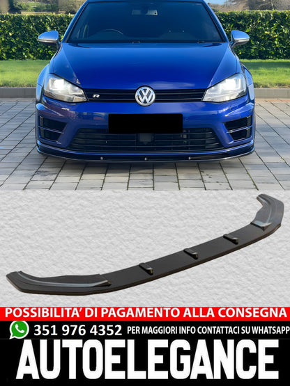 Splitter anteriore adatto per VW Volkswagen Golf MK 7 R / R Line 2013-2016