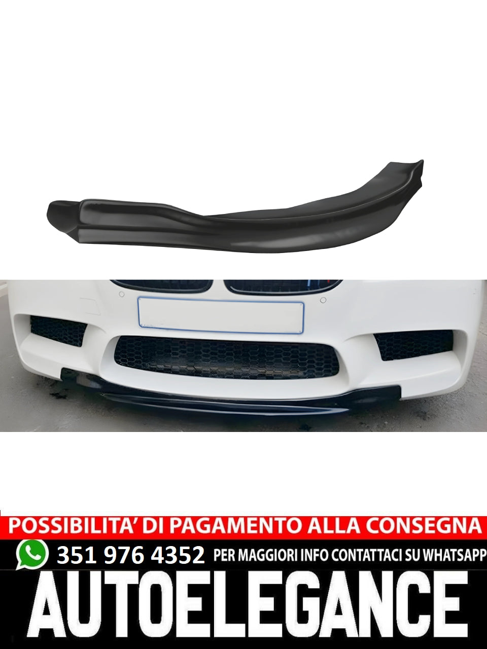 SPLITTER adatto per BMW M5 F10/F11 2011-2016
