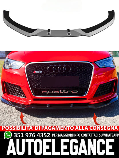 SPLITTER SUITABLE FOR AUDI RS3 8V Sportback 2015-2016