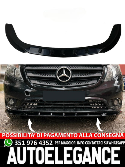 Splitter anteriore adatto per MERCEDES Vito W447 Facelift 2020+