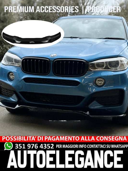 Front Splitter Suitable for BMW X6 F16 M-Pack 2014-2019