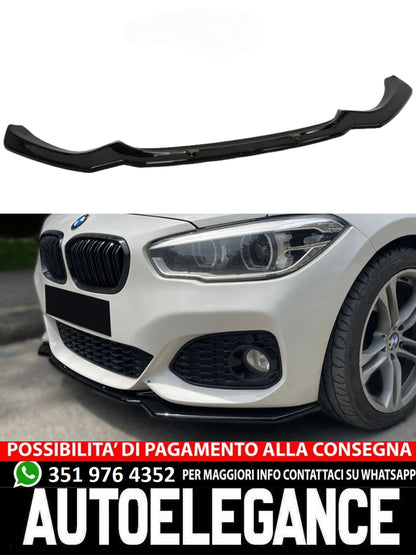 Splitter suitable for BMW 1 Series F20-F21 M-Power Facelift 2015-2019 