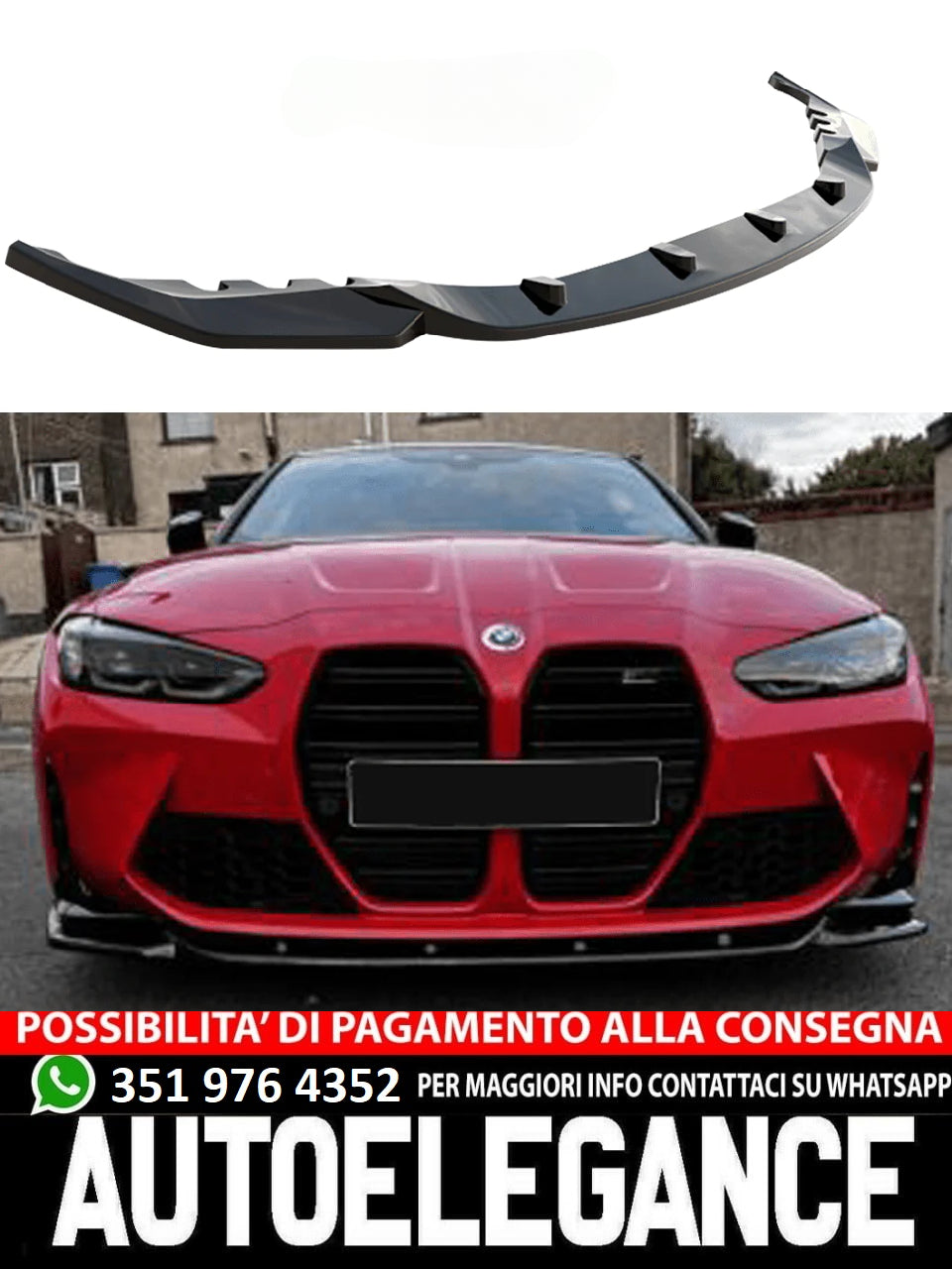 Splitter suitable for BMW M4 Series G82-M3 G80 2021+ 